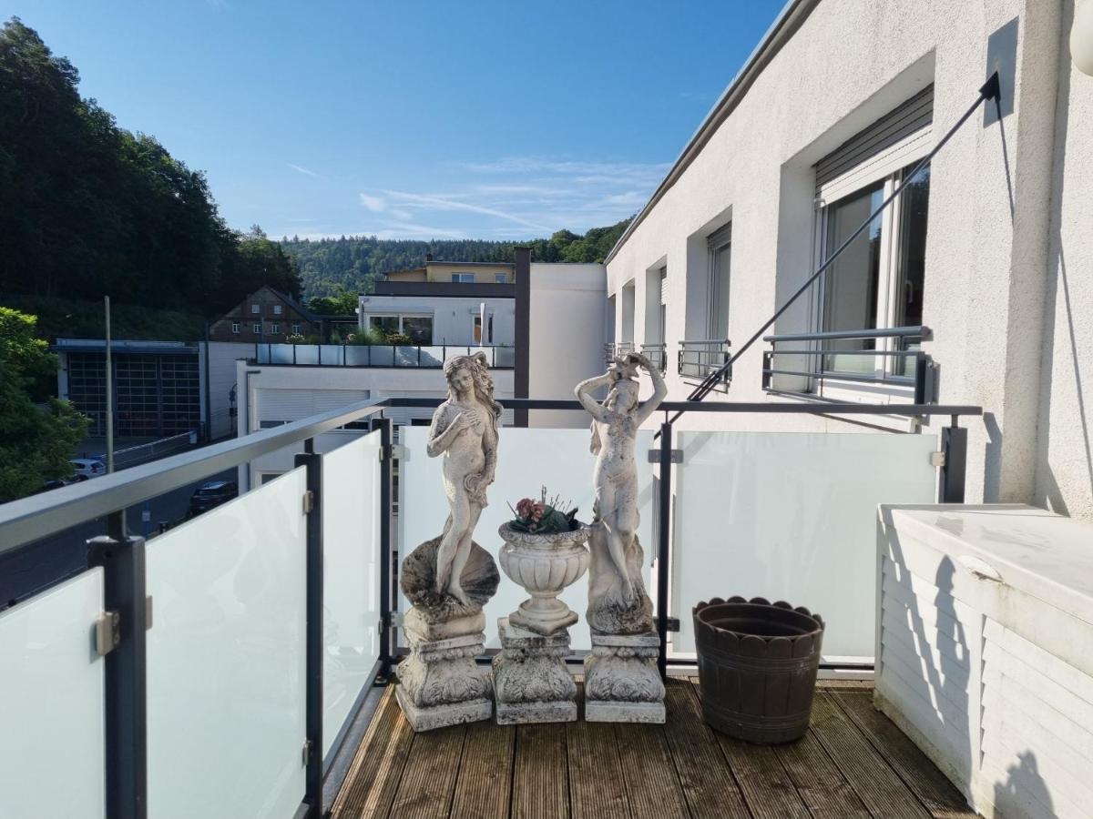 Ferienwohnung Loft Nagoldtal Pforzheim Exterior foto